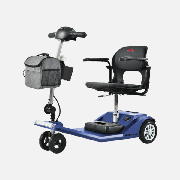 Metro mobility air classic top speed 4.97 mph weight capacity 265lbs