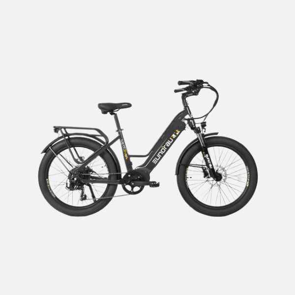Eunorau Meta-2024 Electric Bike, 48V 15Ah Battery, 500W Motor, 20 MPH Top Speed, 286 lbs Capacity