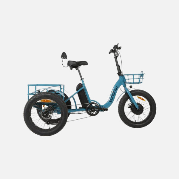 Eunorau New-Trike 48V 12.5Ah Battery 500W Hub Motor 20 MPH Top Speed 440 lbs Capacity