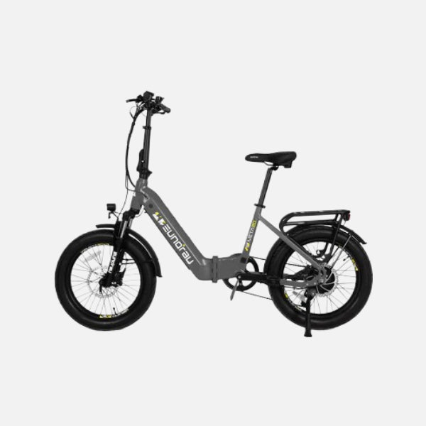 Eunorau Meta Foldable 48V Electric Bike, 500W Hub Motor, 20 MPH Top Speed, 15Ah Battery, 286 lbs Capacity