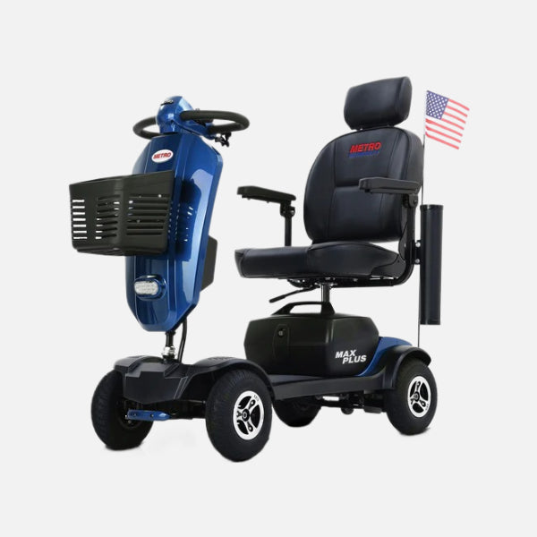 Metro mobility max plus top speed 4.97mph weight capacity 300lbs