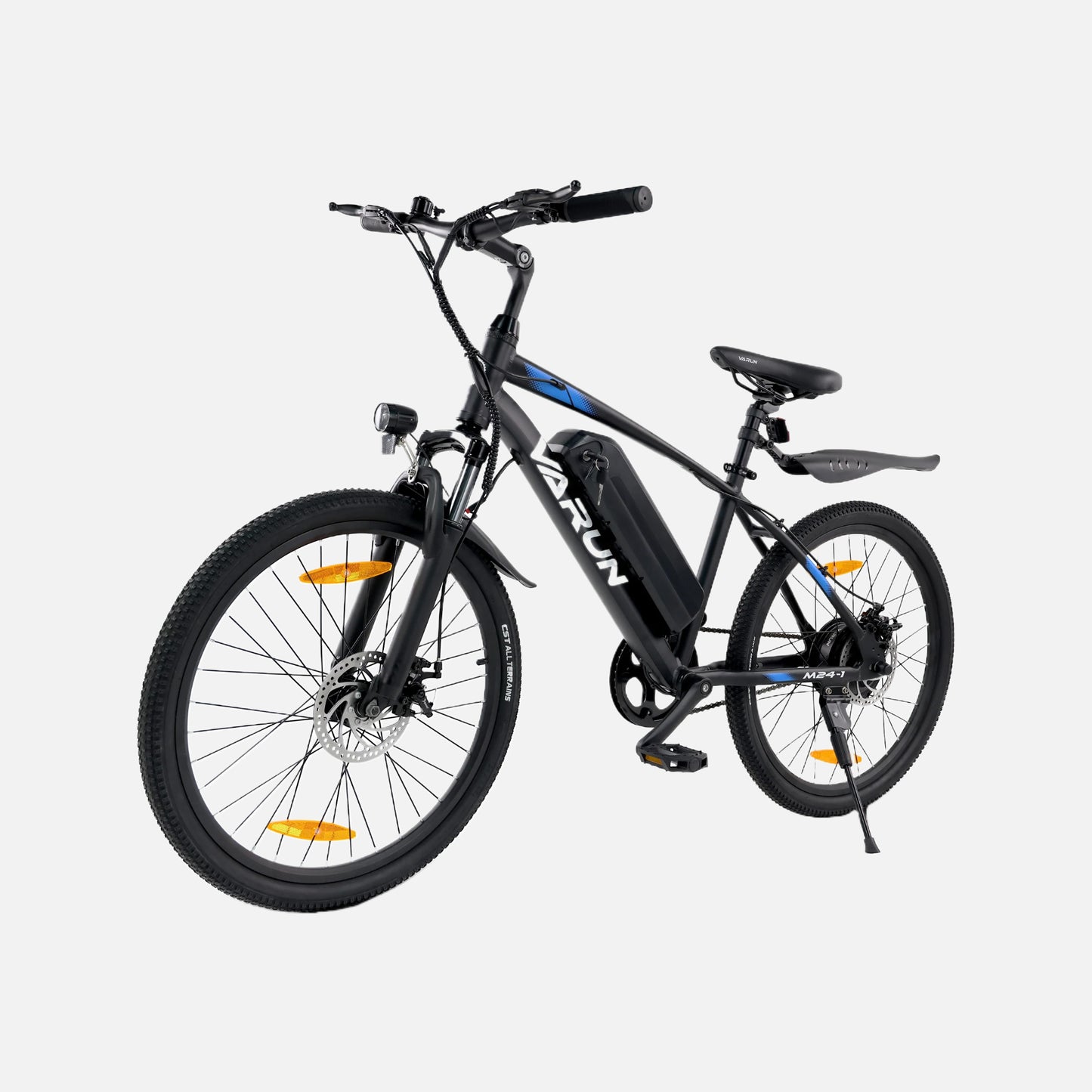 Varun altus 24", 26", 27.5" e-bike, top speed 15.5mph, 75nm motor, 21-speed, 48v removable battery