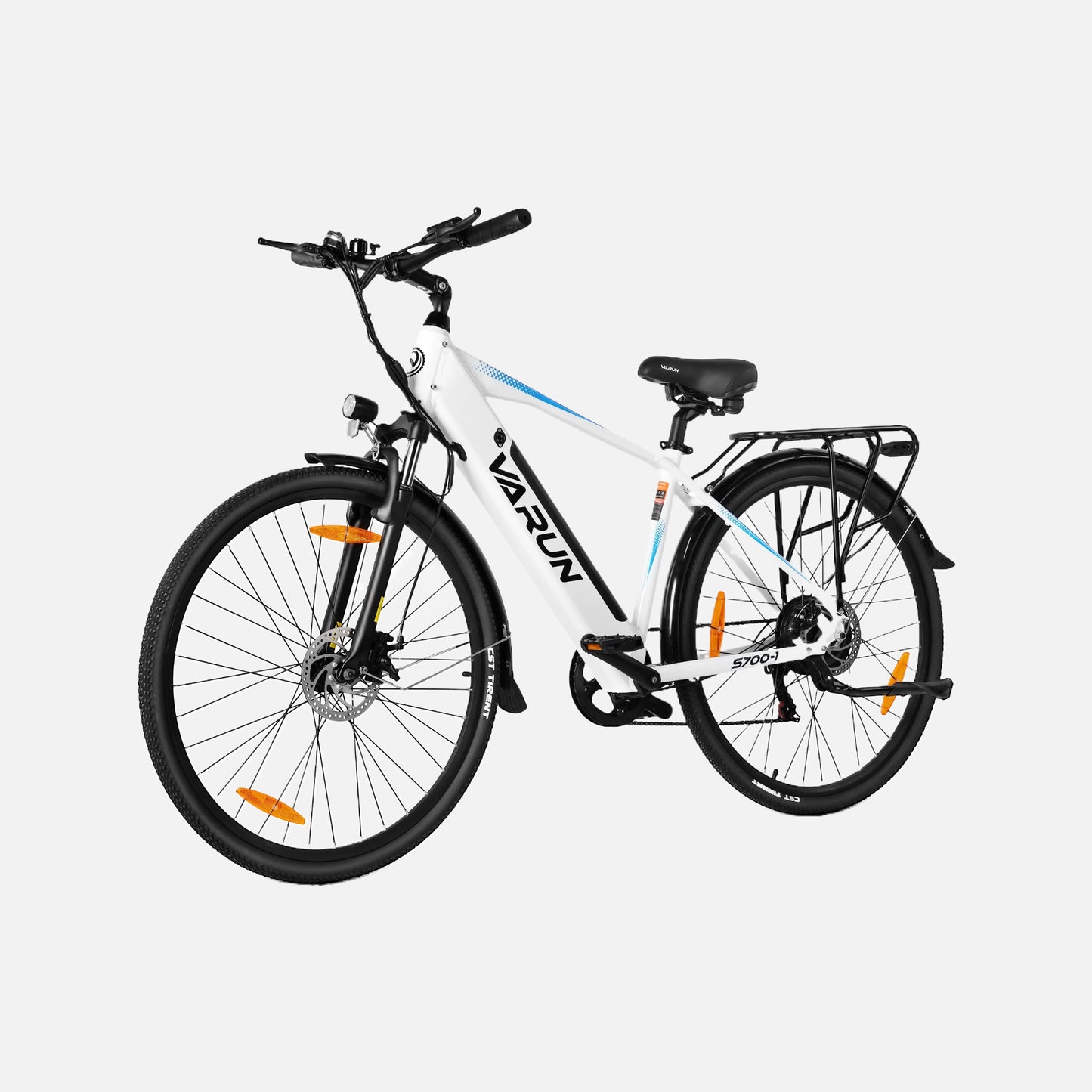 Varun s700-1 28" pedelec city e-bike, top speed 24.9mph, 48v 499.2wh battery, 250w 55nm motor, 7-speed gearbox