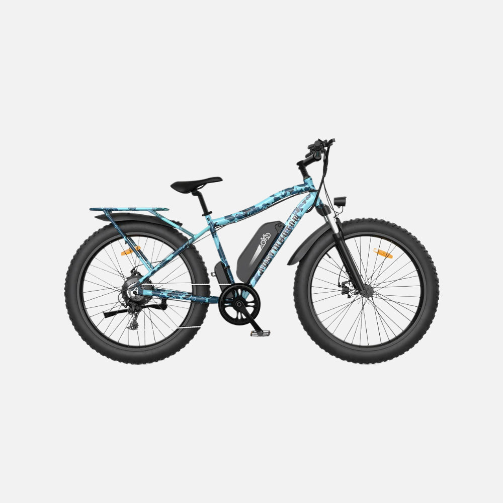 Aostirmotor S07-F commuter fat tire Electric Bike-750w motor-28mph-PAS (Pedal Assist System)-Aluminum Alloy Frame