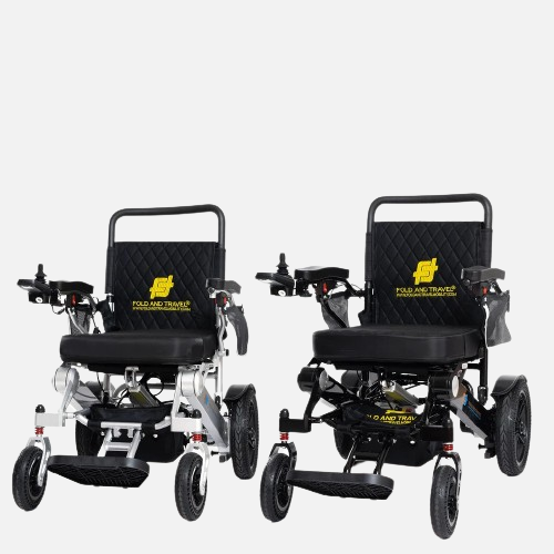 Fold and travel auto fold remote control lightweight portable electric power wheelchair top speed 5mph