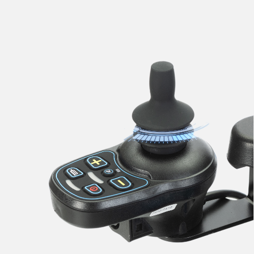 Culver Mobility Nora Foldable electric wheelchair, 220 lbs capacity, 6-mile range, 4 MPH speed, 24V 6AH battery