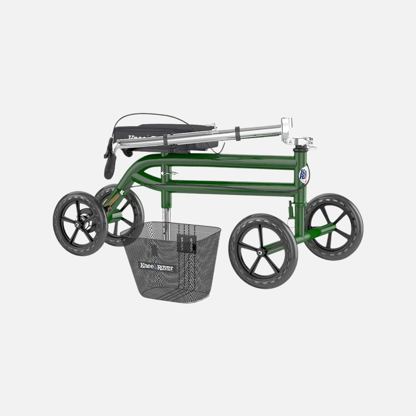 Kneerover steerable knee bike green