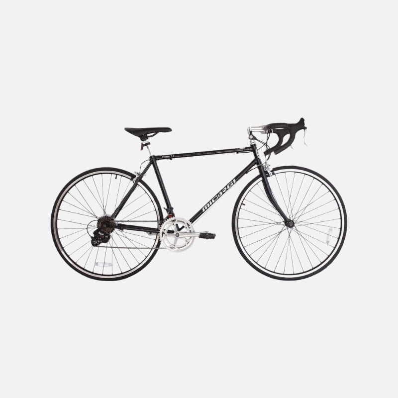 Micargi bicycles classic 7.0 road bike, 700c steel frame, shimano sl-sy20a 2x7 speed shifters