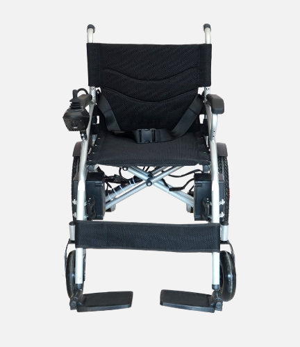 Culver Mobility Artemis Folding Electric Wheelchair, Lightweight, 265 lbs Capacity, 13-Mile Range, 3.7 MPH