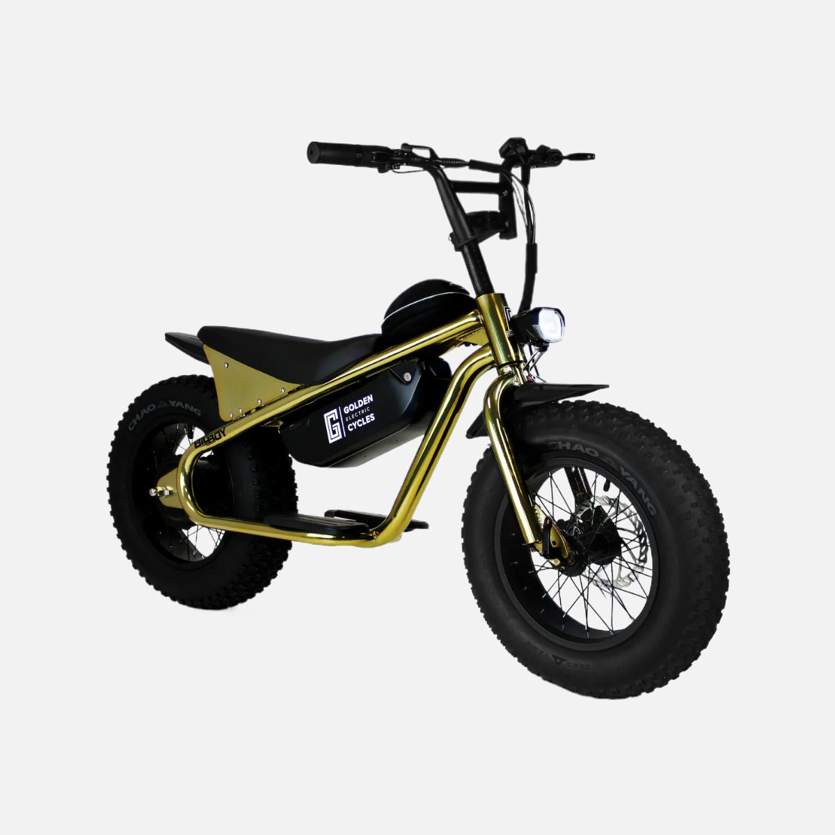 Golden cycles - big boy - gold ebike 350w 18.6mph