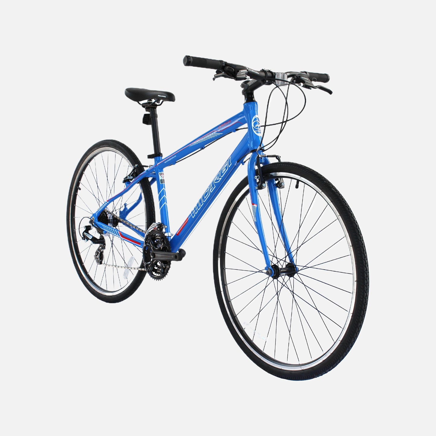 Micargi cross 700c hybrid bike, 6061 aluminum frame, 31.8mm alloy handlebar