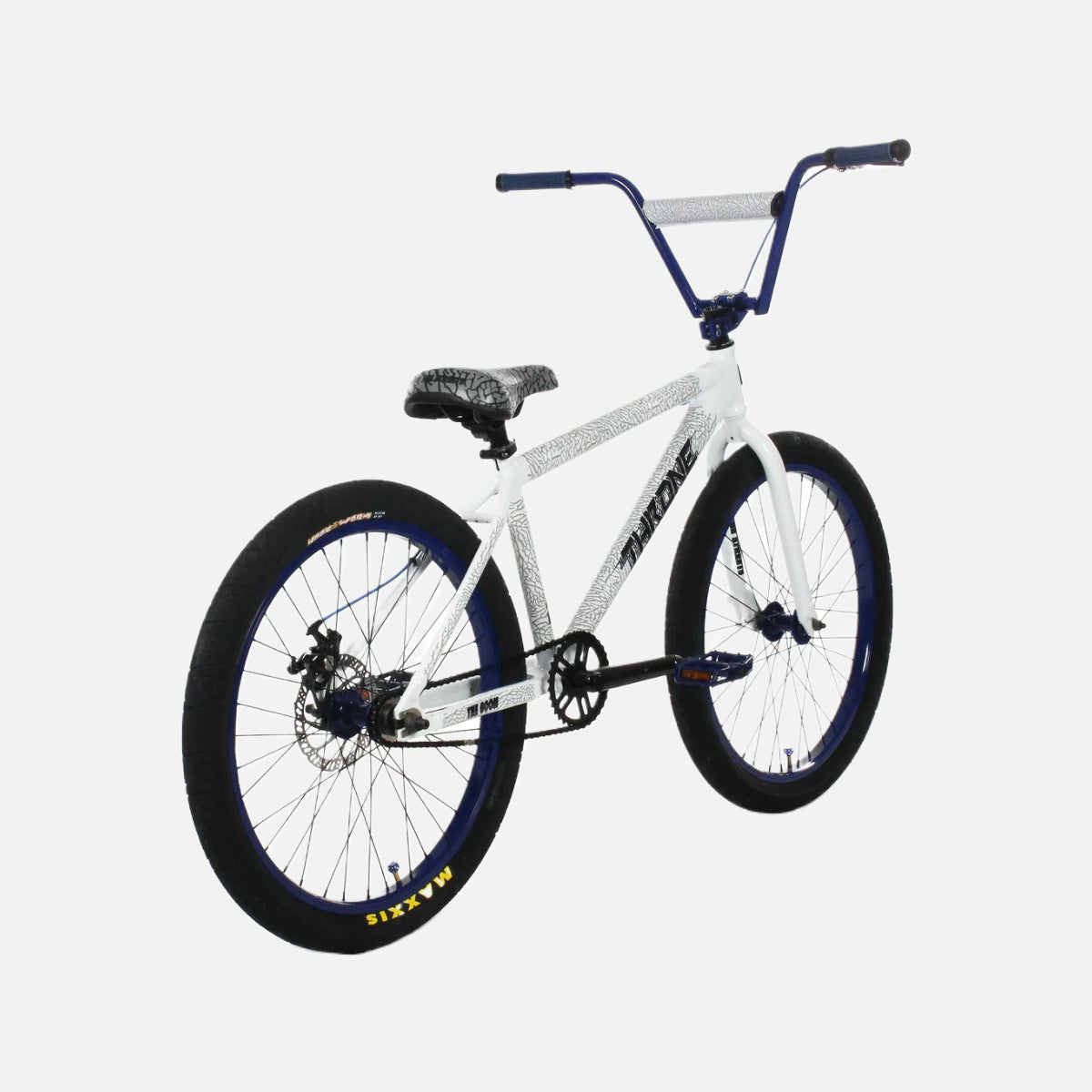 Throne the goon bicycle - white blue retro 24"
