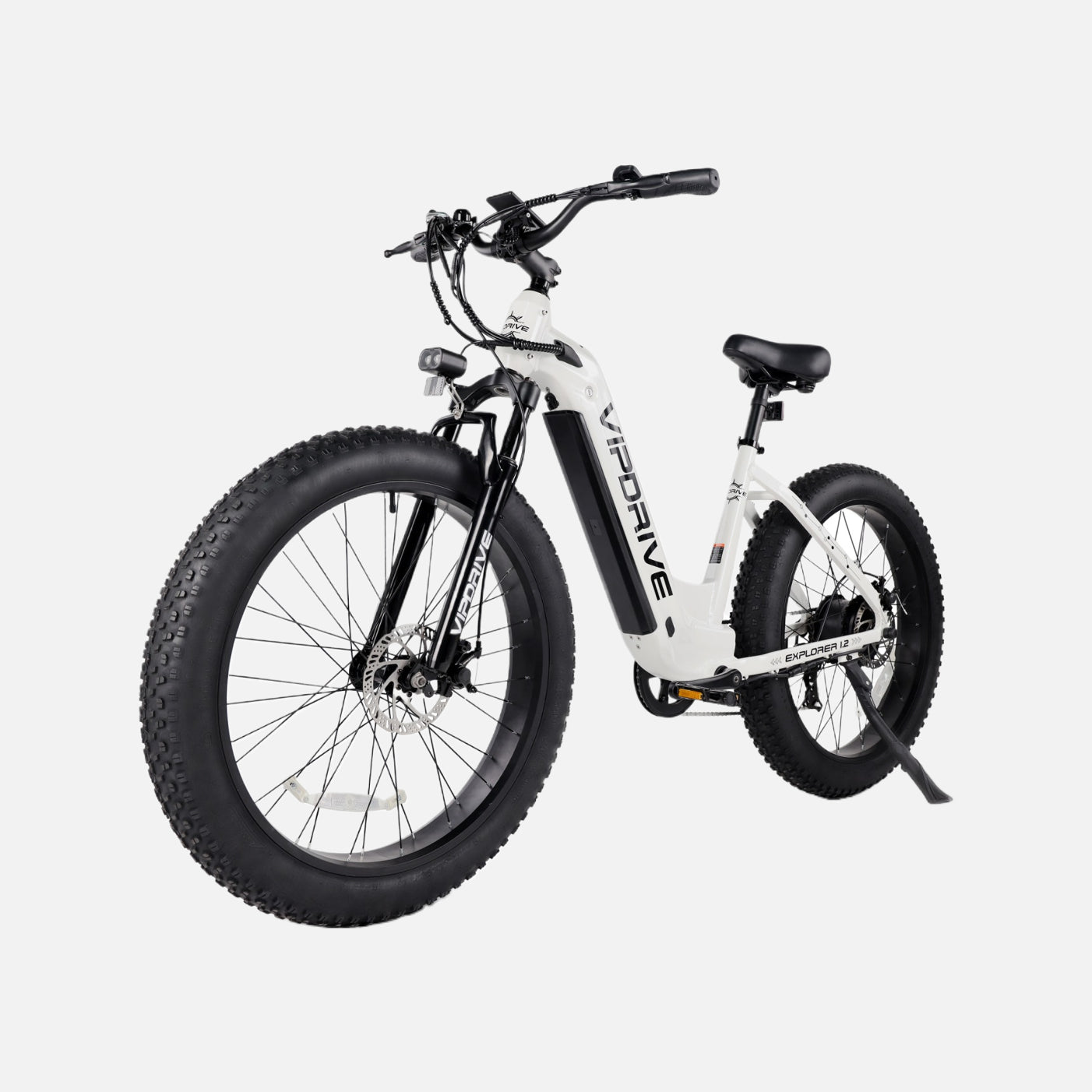 Vipdrive explorer 1.2 26" fat tire mountain electric bike, top speed 26mph, 750w motor, 48v 15ah samsung cells battery