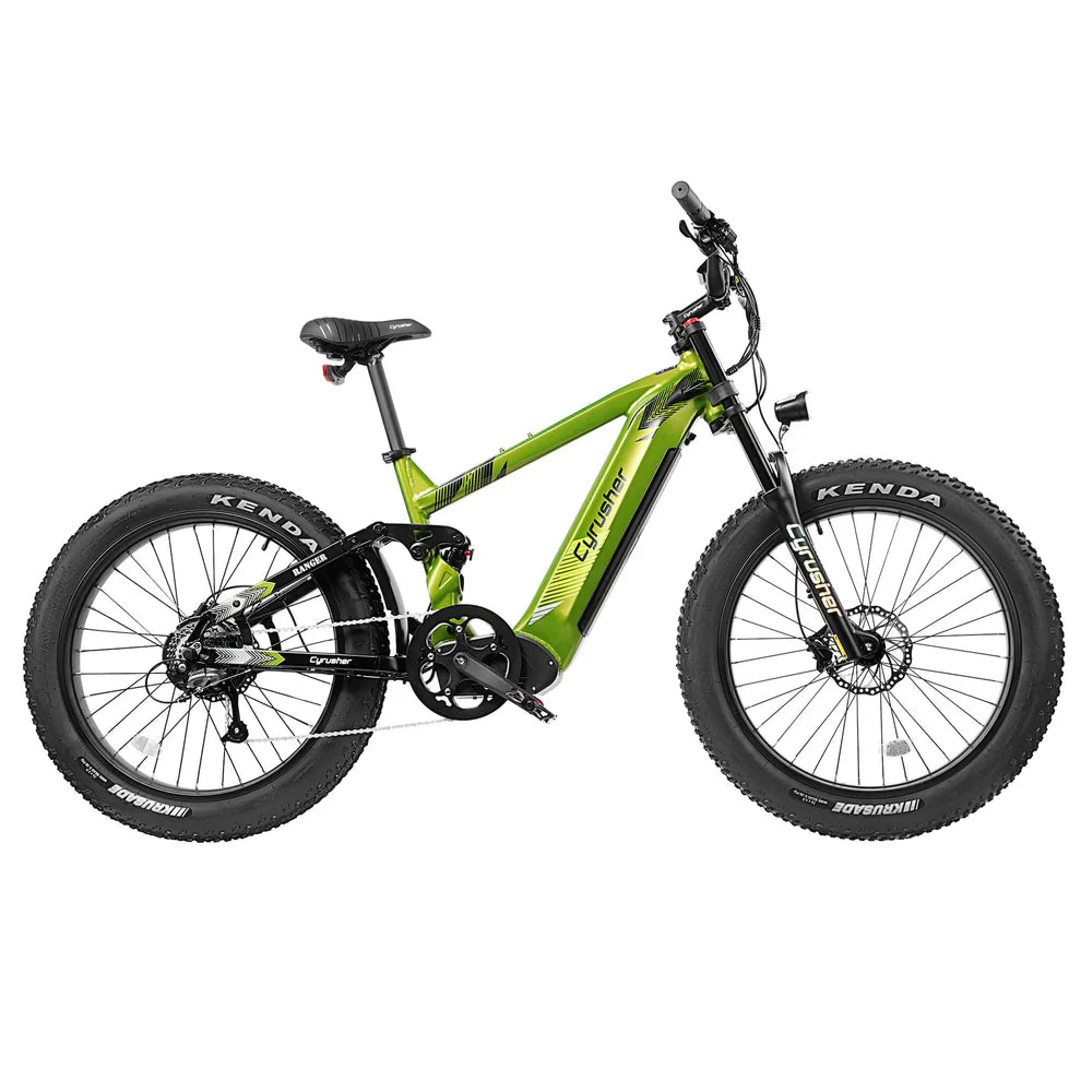Cyrusher Ranger Mountain All-Terrain Electric Bike 750W Motor 28 MPH Top Speed 52V 20Ah Battery 56 Mile Range