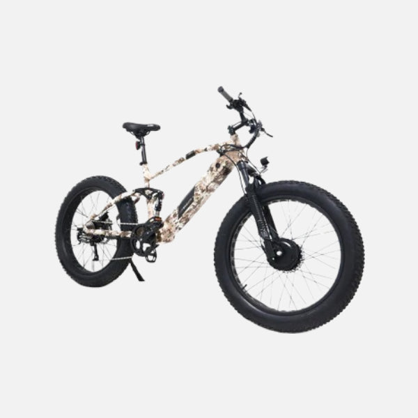 Eunorau Defender-S eBike, 48V 15Ah Battery, 750W+750W Dual Hub Motors, Top Speed 15.5 MPH