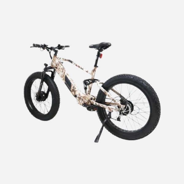 Eunorau Defender-S eBike, 48V 15Ah Battery, 750W+750W Dual Hub Motors, Top Speed 15.5 MPH