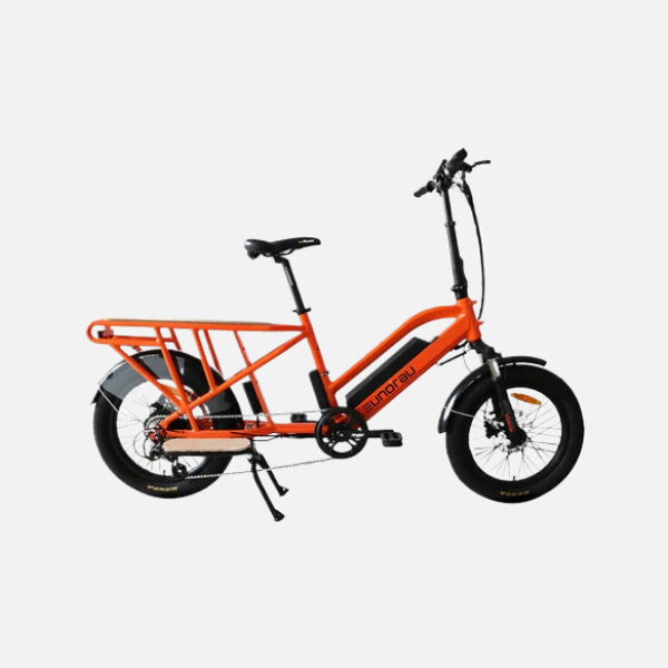 Eunorau G30-Cargo Electric Bike 48V 14/20Ah Battery 500W Hub Motor 20MPH Top Speed