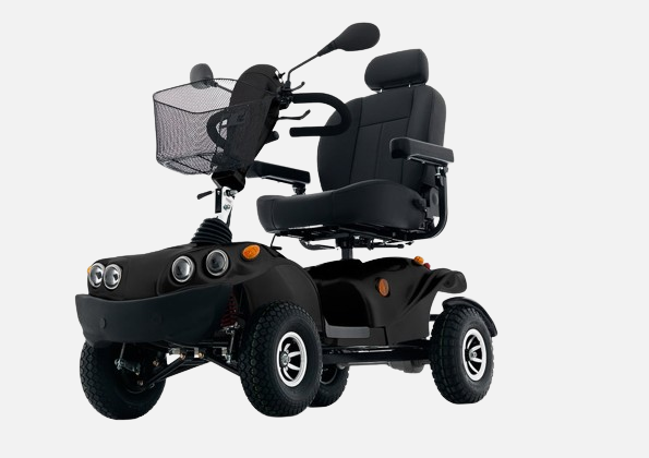 Freerider GDX all terrain mobility bike with upto 55 miles range and 9.6 mph top speed