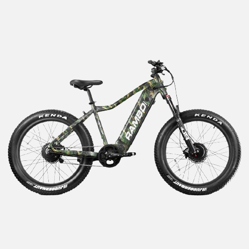 Rambo bikes krusader 2.0 ebike 97 miles range 20 mph top speed