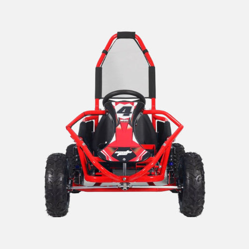 Mototec mud monster kids electric go kart full suspension, 48v 1000w motor, 20mph, four 12v/12ah sealed lead acid batteries