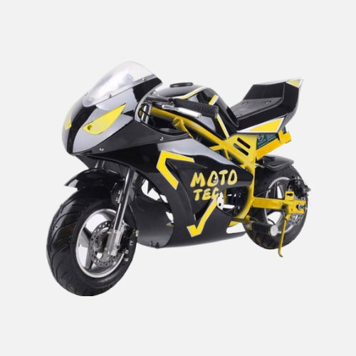 Mototec 36v 500w electric pocket bike gt, three 12v batteries, 20mph