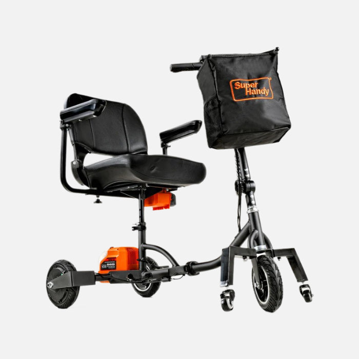 Superhandy passport plus mobility bike - 48v 2ah battery, 330lb max weight