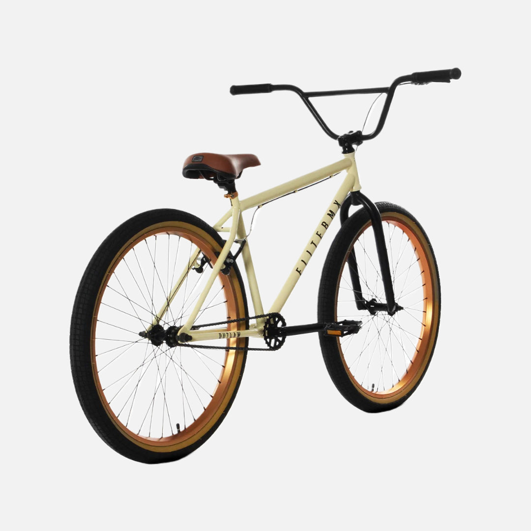 Elite BMX Outlaw Tan Brown 26” Cr-Mo Frame & Fork Tektro U-Brakes 3-Piece Cranks Double Wall Wheels