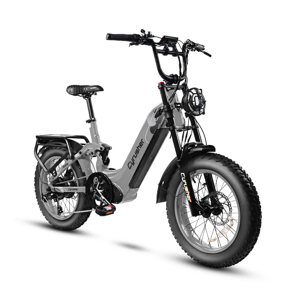 Cyrusher Trax Step-Through All-Terrain Electric Bike 750W Motor 28 MPH Top Speed 52V 17Ah Battery 52 Mile Range
