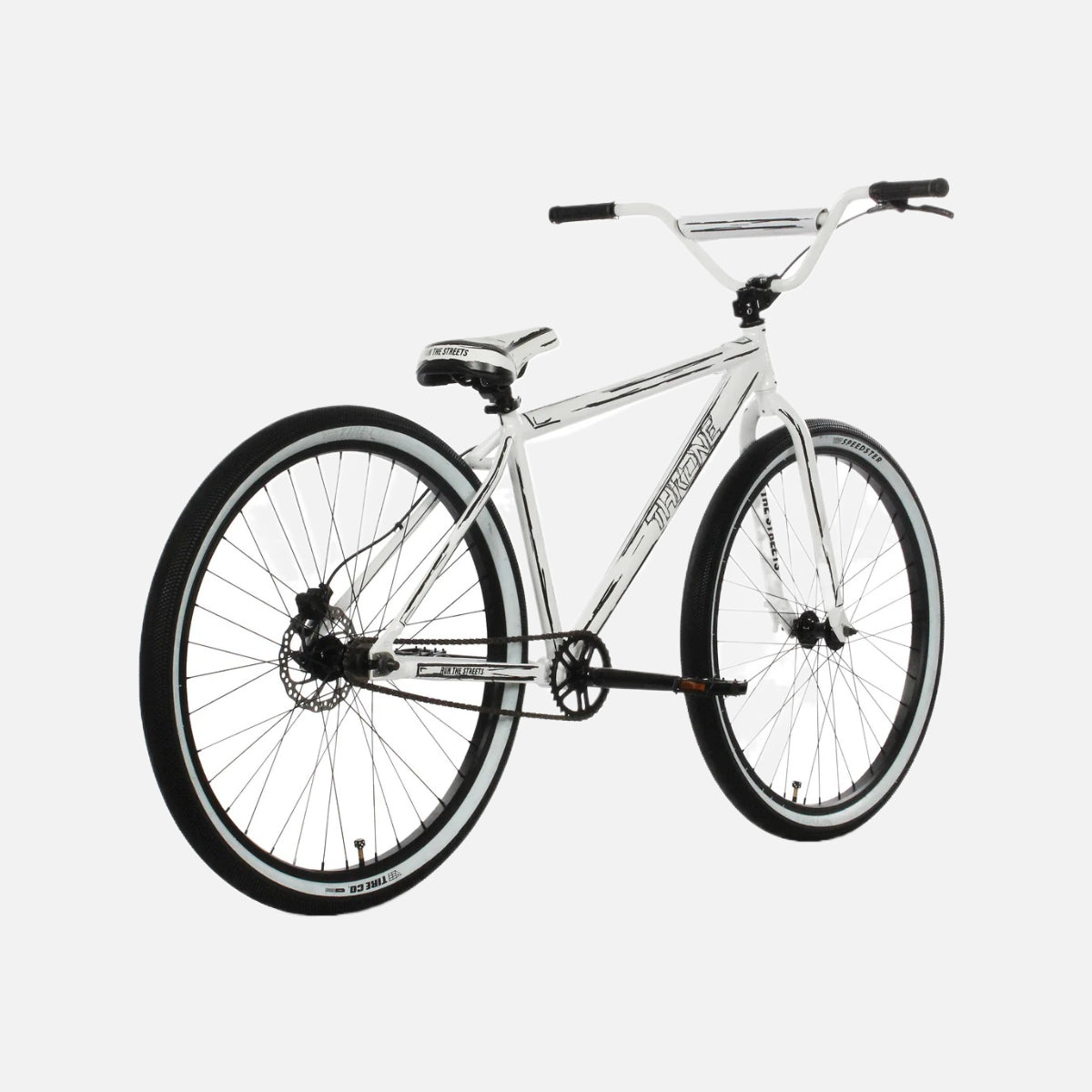 Throne the goon bicycle - white sketch 29"