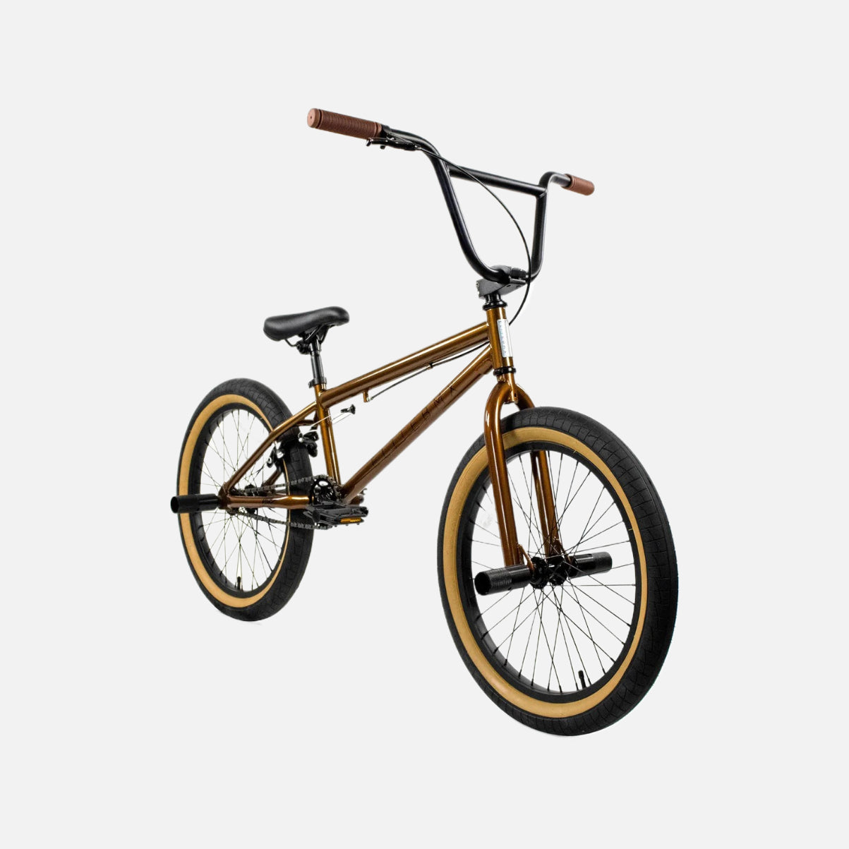 Elite BMX Stealth 20" Copper 2024 Bike, Hi-Tensile Steel Frame, Chromoly Cranks, 25T Sprocket