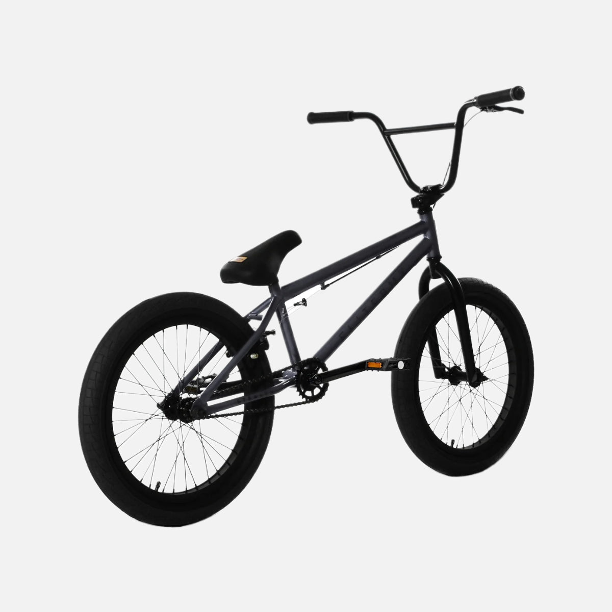 Elite BMX Stealth 20" Gunmetal 2024 Bike, Hi-Tensile Steel Frame, Chromoly Cranks, 25T Sprocket