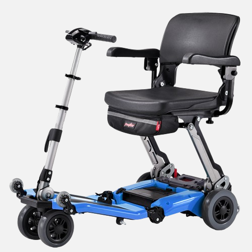 Freerider luggie super folding mobility bike with upto 11 miles range and 4 mph top speed