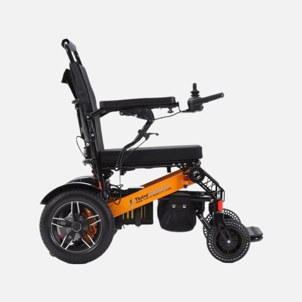 Thrive mobility reclining electric wheelchair lightweight power wheel chair top speed 5mph