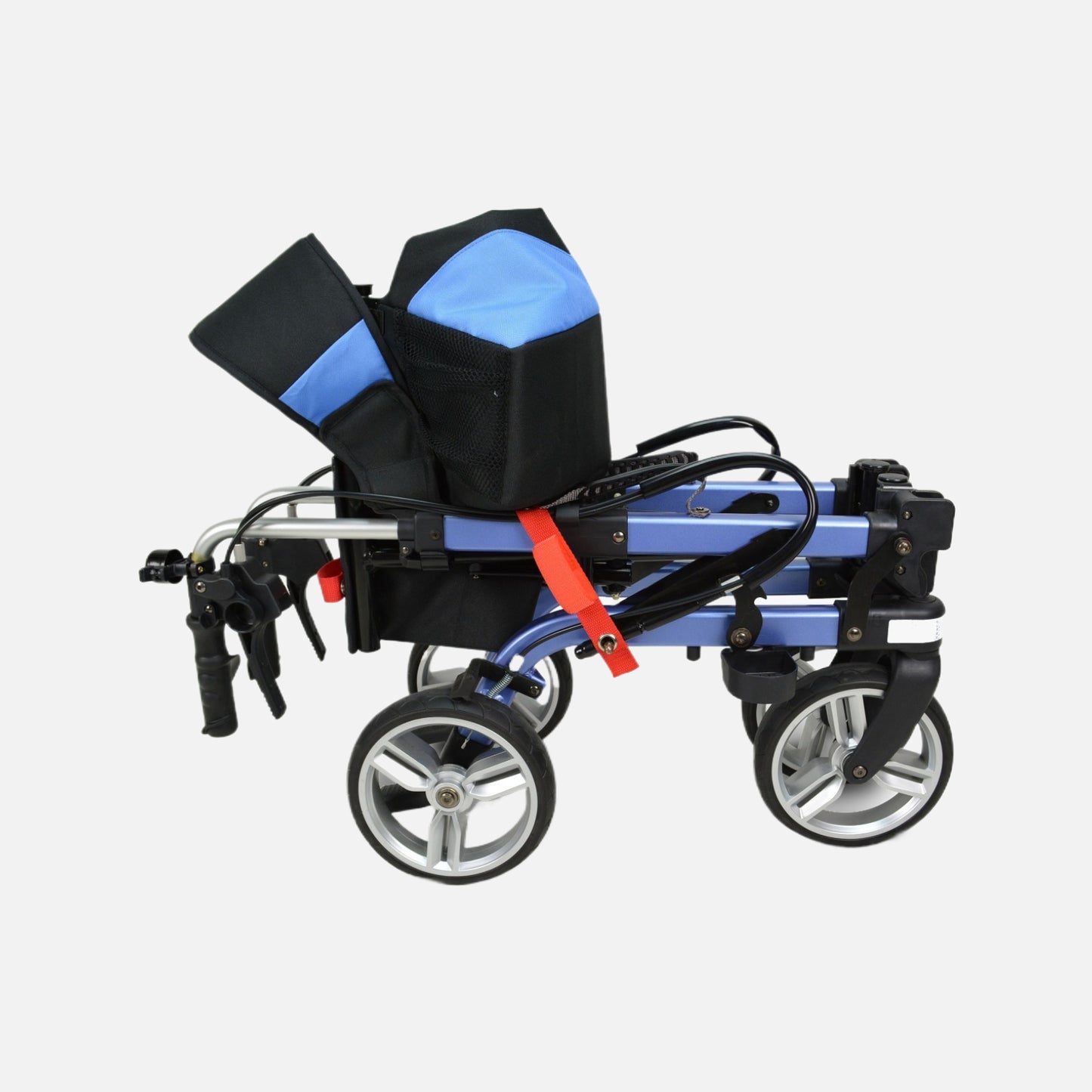 Evrider Move X Rollator 8" Wheels Easy Folding Superior Braking TUV Certified 250 lbs Capacity Lightweight