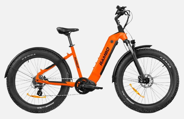 Rambo bikes pursuit 2.0 step thru ebike 20mph