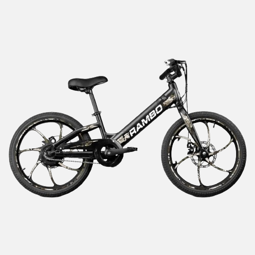 Rambo bikes kid's 20 trailbreaker ebikes 17mph