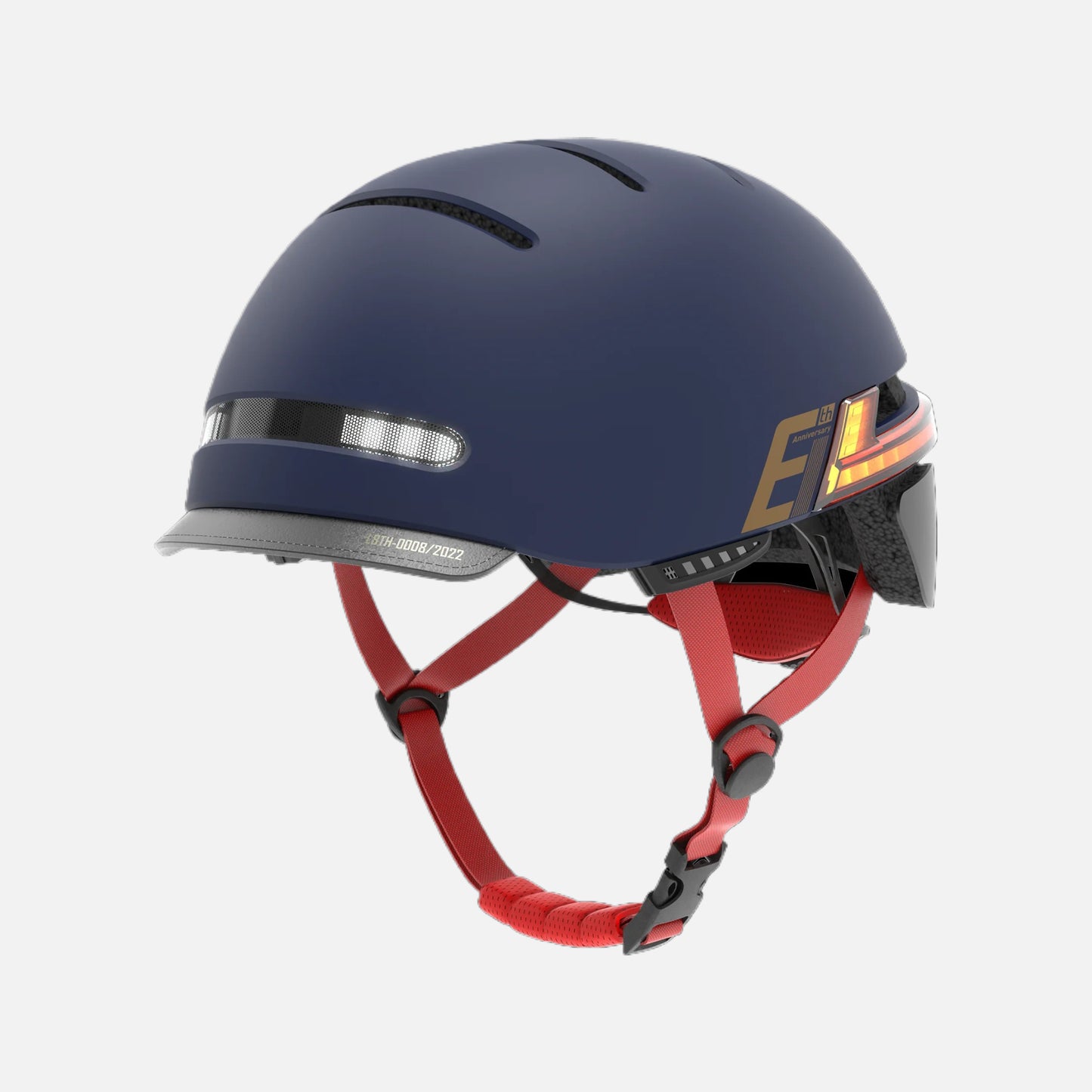 Livall bh51m nso smart bluetooth bike helmet with speakers & built-in microphone with smart turn signals, fall detection