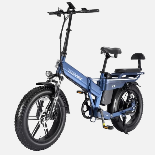 Tesway x7 range of up to 80 miles with pedal assist and top speed of 28mph