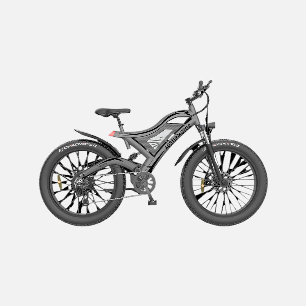 Aostirmotor,S18, 48V 15Ah removable Lithium battery, all terrain mountain, ebike 750w motor, 28 mph