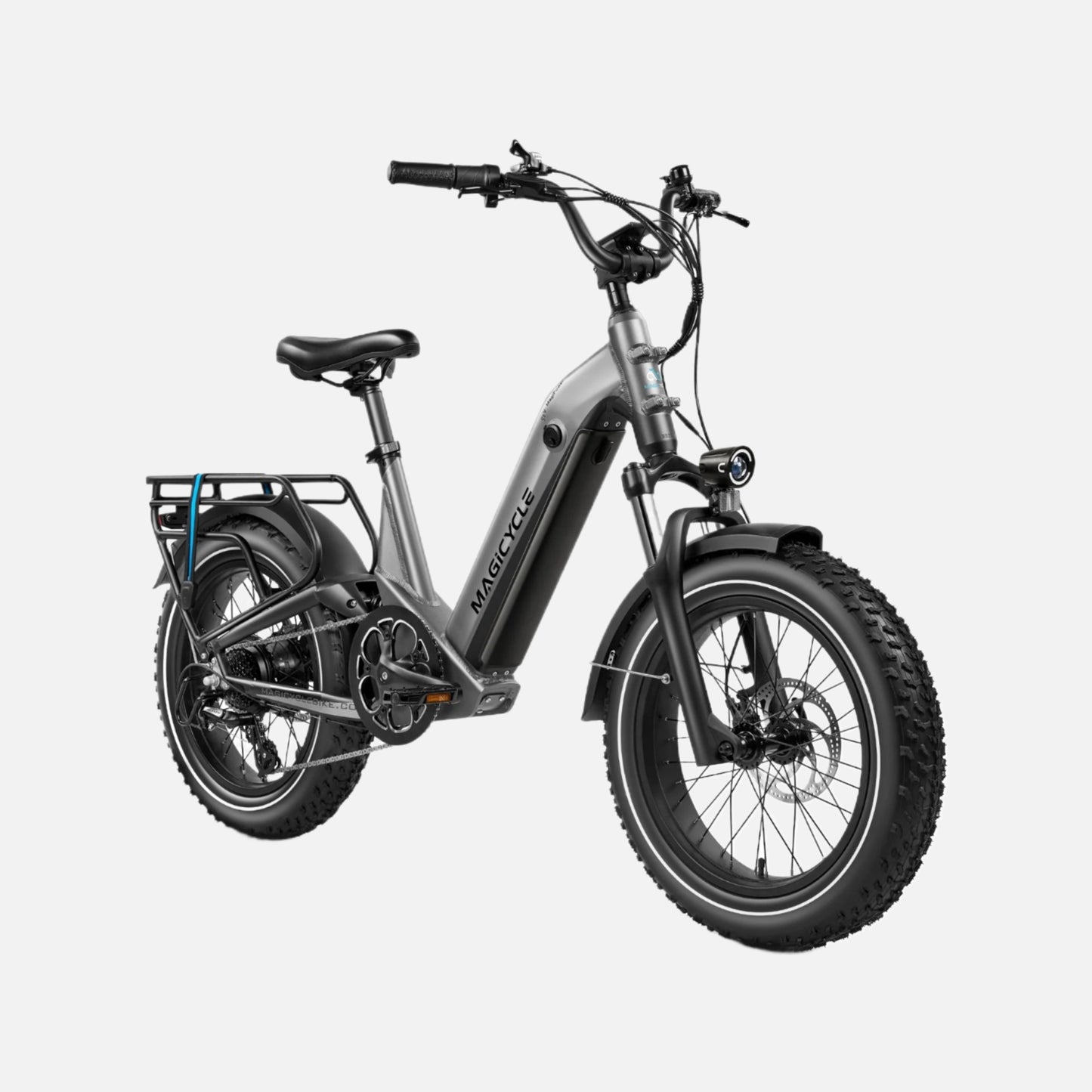 Magicycle 20"" deer step thru full suspension ebike 750w motor 28mph