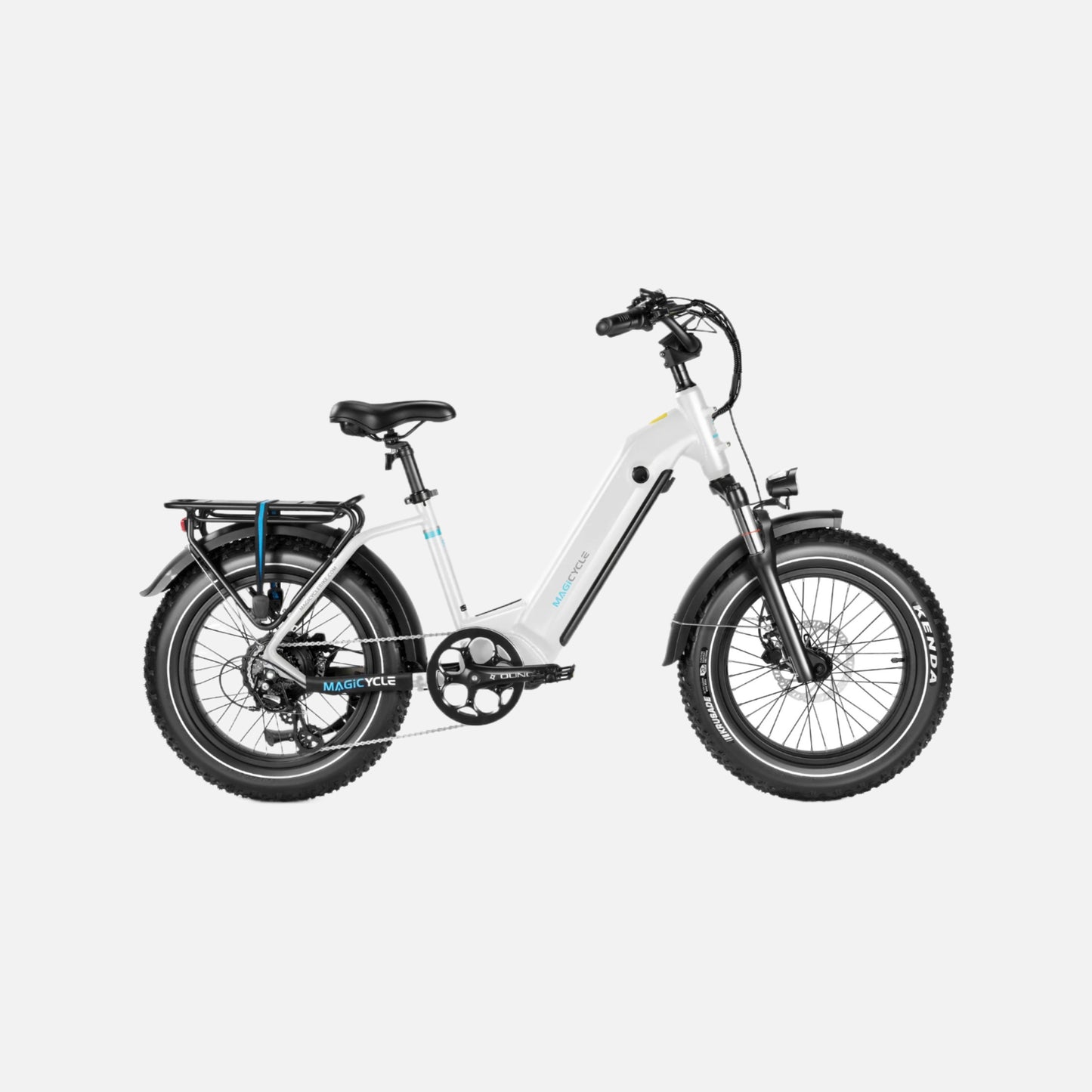 Magicycle ocelot pro long range step thru fat tire ebike 750w motor 28mph