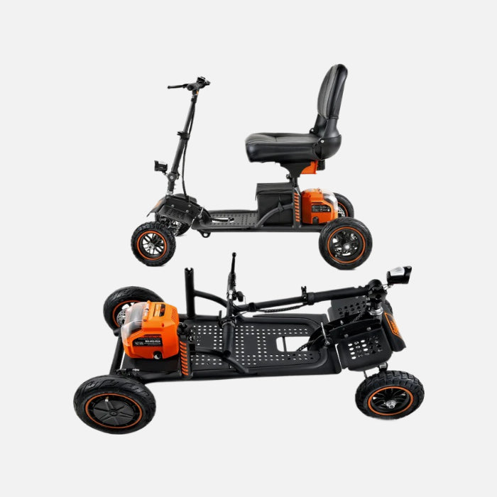 Superhandy explorer mobility bike - heavy-duty design, 48v 2ah battery, 350lb capacity
