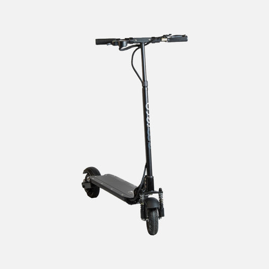EcoReco L5+ Foldable Electric Scooter 700W Motor 22MPH Top Speed 14-28 Mile Range 8” Wheels Rear Suspension