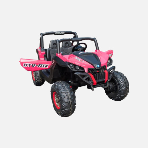 Mototec mini moto utv 4 x 12v 35w motor, 2 x 12v 7amp rechargeable battery, 5mph speed