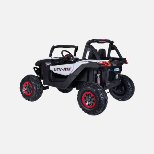 Mototec mini moto utv 4 x 12v 35w motor, 2 x 12v 7amp rechargeable battery, 5mph speed