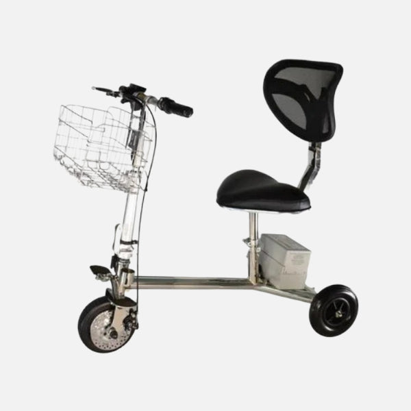 Smartscoot s1500 lightweight travel mobility bike top speed 7mph 288w battery