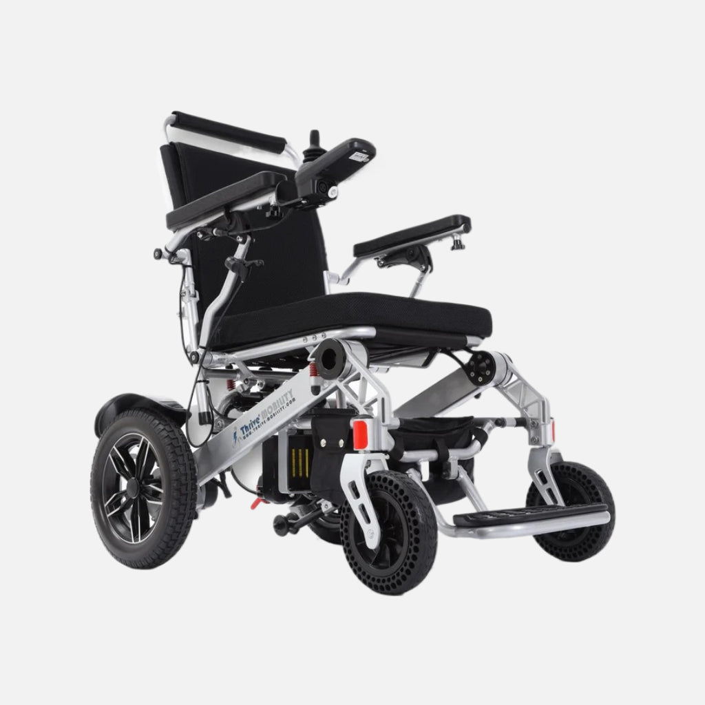 Thrive mobility reclining electric wheelchair lightweight power wheel chair top speed 5mph