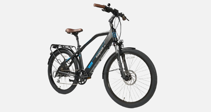 Magnum Voyager Ebike: Long-Range Electric Bike | 25 MPH, 500W Motor