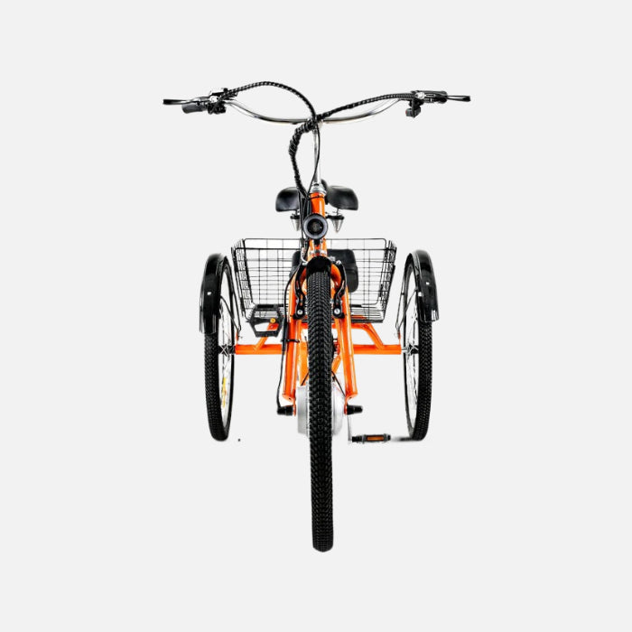 Superhandy ecoRide electric tricycle + bike lock and tire pump kit